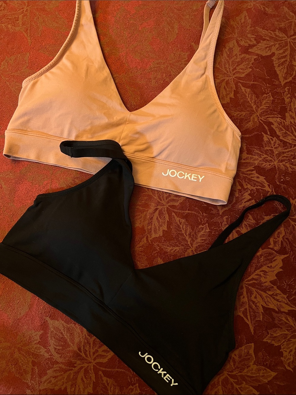 Jockey® Essentials Women's Soft Touch Seamfree® Plunge Bralette Set, Wirefree. L